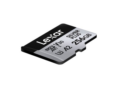 Lexar High-Performance Silver Plus microSDXC 256GB + adaptador Lexar High-Performance Silver Plus microSDXC 256GB + adaptador