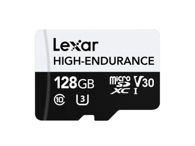 Tarjeta de memoria Lexar High-Endurance microSDHC/microSDXC de 128 GB Tarjeta de memoria Lexar High-Endurance microSDHC/microSDXC de 128 GB