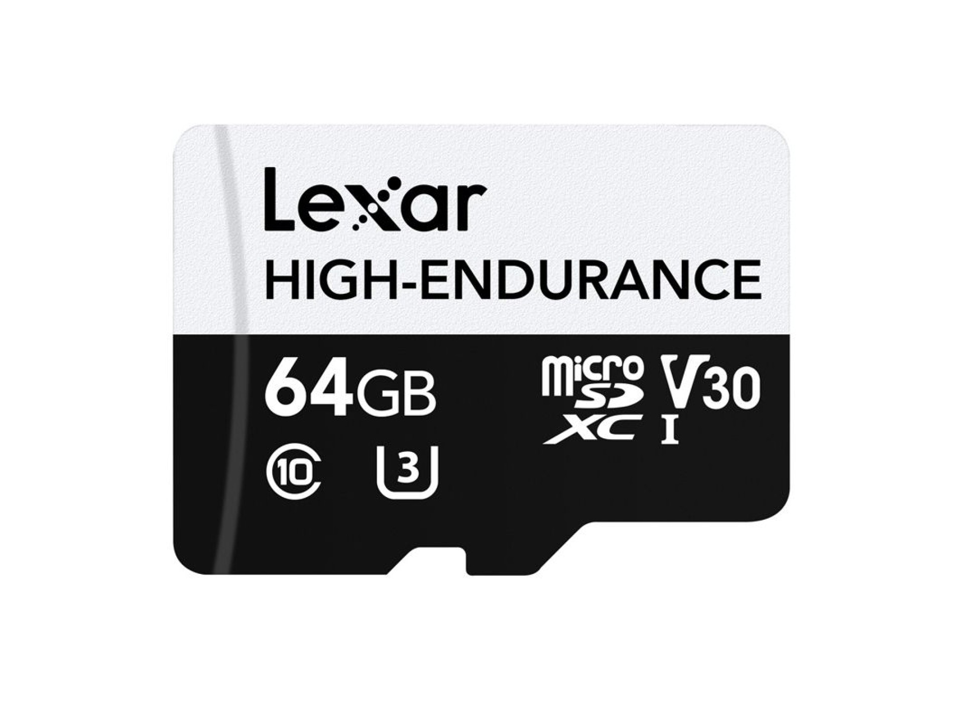 Lexar High-Endurance microSDHC/microSDXC 64GB memory card