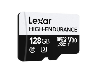 Lexar High-Endurance microSDHC/microSDXC 128GB memory card Lexar High-Endurance microSDHC/microSDXC 128GB memory card