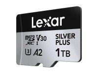 Tarjeta de crédito Lexar High-Performance Silver Plus microSDXC 1TB + adaptador Tarjeta de crédito Lexar High-Performance Silver Plus microSDXC 1TB + adaptador