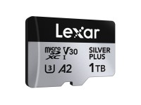 Tarjeta de crédito Lexar High-Performance Silver Plus microSDXC 1TB + adaptador Tarjeta de crédito Lexar High-Performance Silver Plus microSDXC 1TB + adaptador
