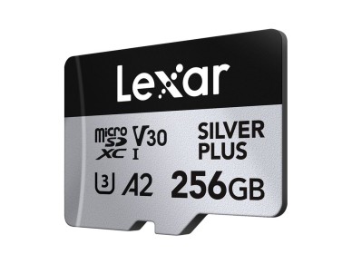 Lexar High-Performance Silver Plus microSDXC 256GB + adaptador Lexar High-Performance Silver Plus microSDXC 256GB + adaptador