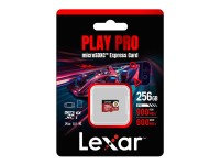 Cartão de memória Lexar PLAY Pro microSD Express 7.1 de 256 GB Cartão de memória Lexar PLAY Pro microSD Express 7.1 de 256 GB