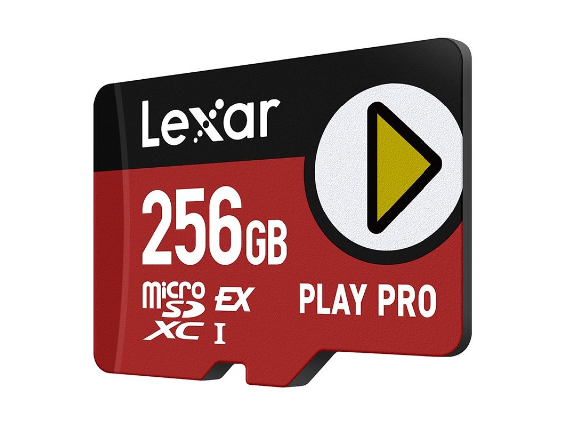 Cartão de memória Lexar PLAY Pro microSD Express 7.1 de 256 GB