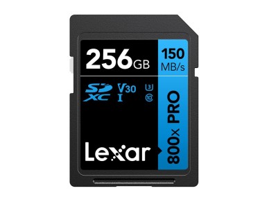 Tarjeta de memoria Lexar Professional 800x Pro SDXC 256GD
