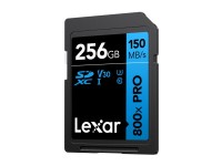 Tarjeta de memoria Lexar Professional 800x Pro SDXC 256GD Tarjeta de memoria Lexar Professional 800x Pro SDXC 256GD