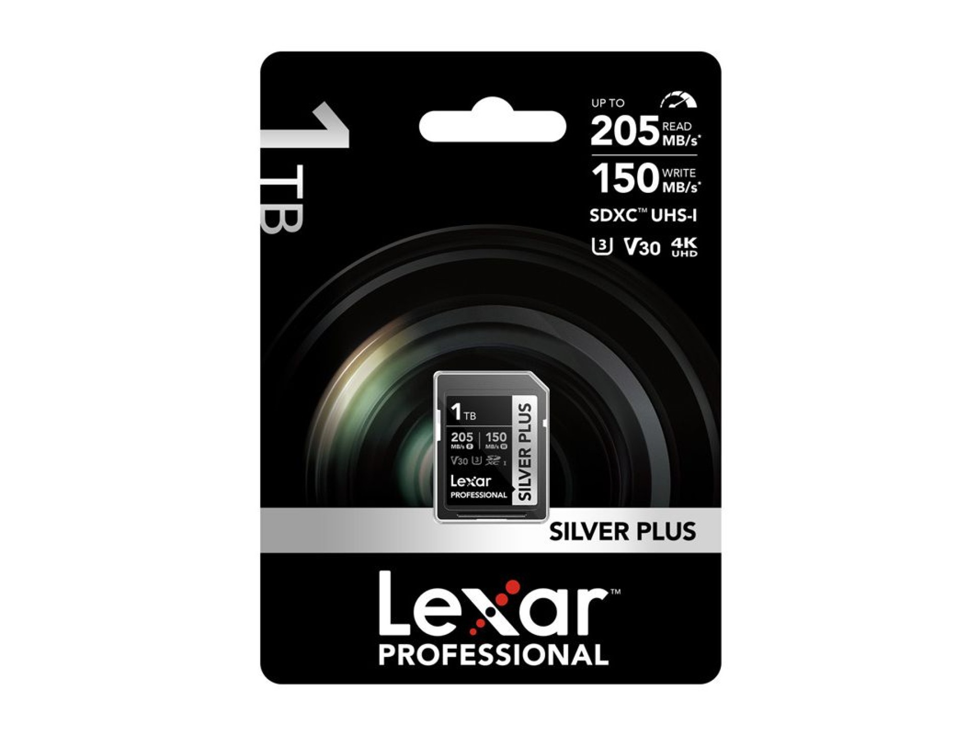 Tarjeta de memoria Lexar Professional SILVER PLUS SDXC de 1 TB