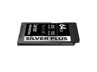 Tarjeta de memoria Lexar Professional SILVER PLUS SDXC de 64 GB Tarjeta de memoria Lexar Professional SILVER PLUS SDXC de 64 GB