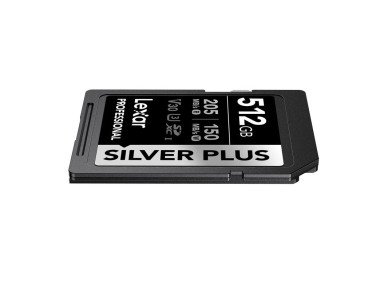 Tarjeta de memoria Lexar Professional SILVER PLUS SDXC de 512 GB