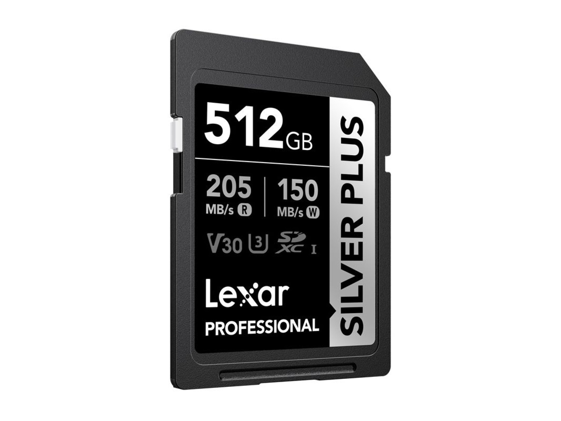 Cartão de memória Lexar Professional SILVER PLUS SDXC de 512 GB