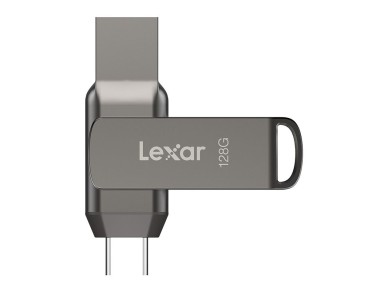 Pendrive Lexar Dual USB 3.1 Tipo-C y Tipo-A de 128 GB