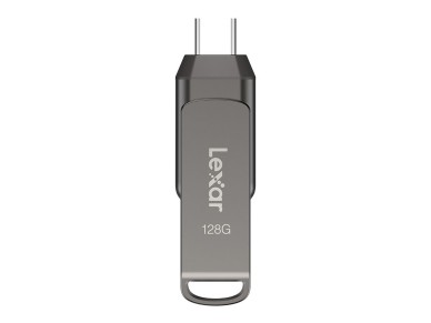 Pendrive Lexar Dual USB 3.1 Tipo-C y Tipo-A de 128 GB