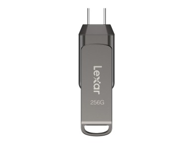 Pendrive Lexar Dual USB 3.1 Tipo-C y Tipo-A de 256 GB