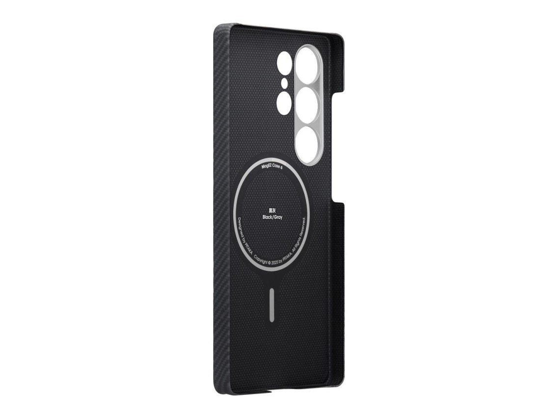 Case PITAKA Cairn Case MagSafe for Samsung Galaxy S25 Ultra black grey