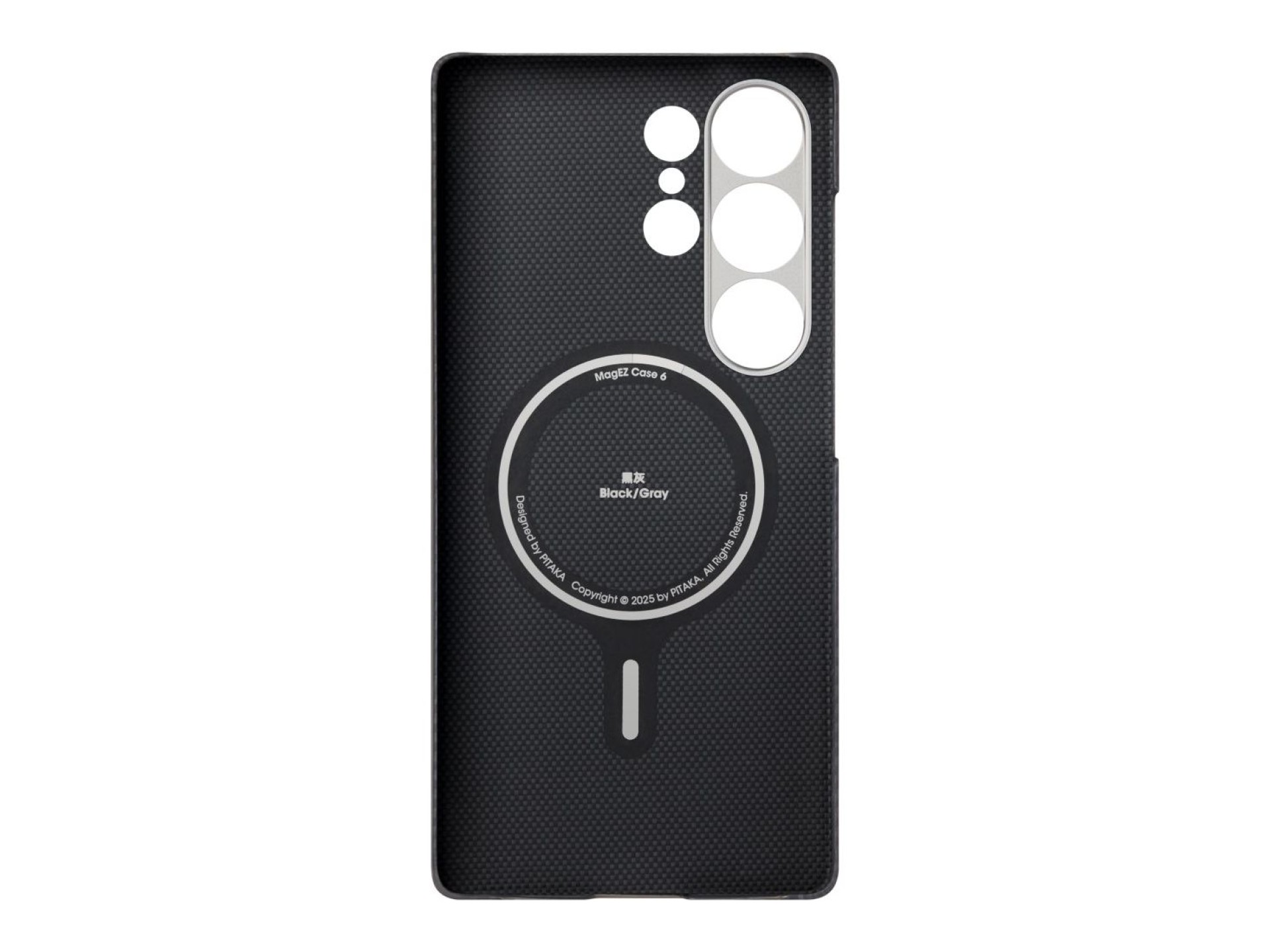 Case PITAKA Cairn Case MagSafe for Samsung Galaxy S25 Ultra black grey
