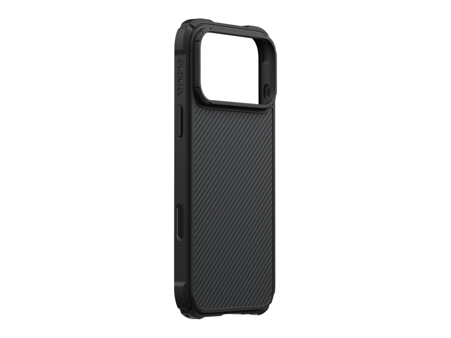 Capa PITAKA Cairn para iPhone 18 Pro Max / 17 Pro Max preta e cinza