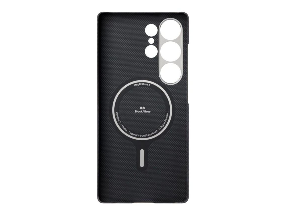 Case PITAKA Cairn Case MagSafe for Samsung Galaxy S25 Ultra black grey