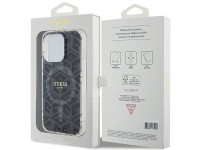 Funda Guess IML GCube MagSafe para iPhone 15 Pro Max - negra Funda Guess IML GCube MagSafe para iPhone 15 Pro Max - negra