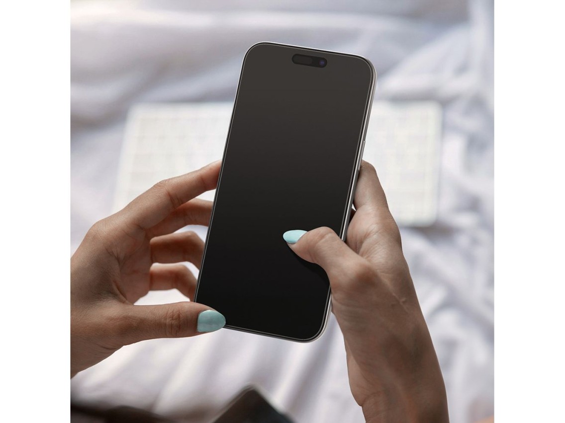 Protector de pantalla de vidrio templado Spigen Glas.tR EZ Fit Pro HD AC Privacy para iPhone 18 Pro