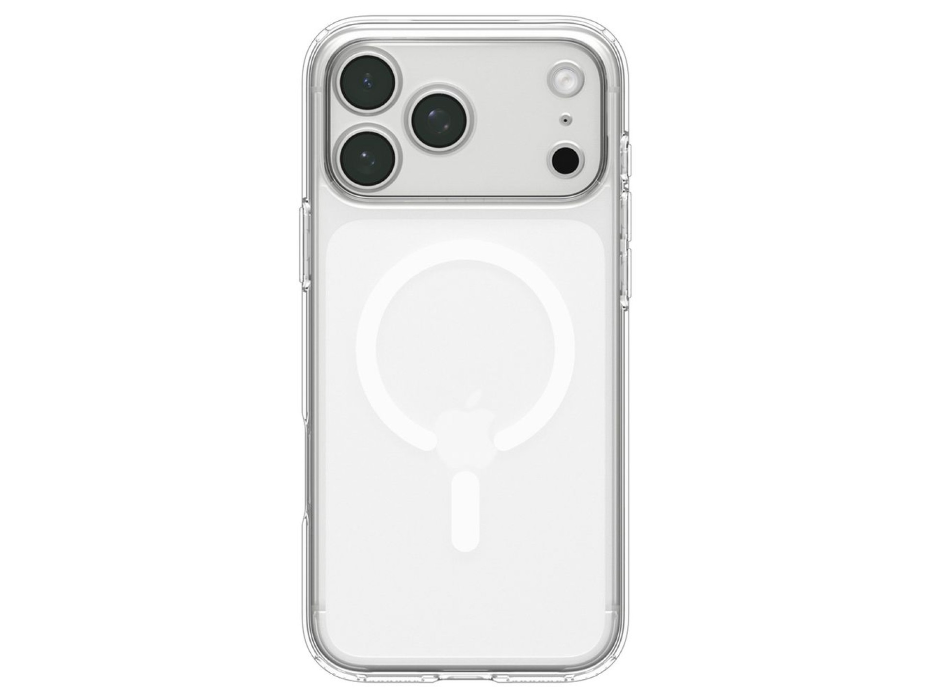 Spigen Ultra Hybrid MagSafe Case for iPhone 18 Pro / 17 Pro - Clear and White
