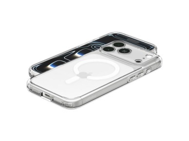 Spigen Ultra Hybrid MagSafe Case for iPhone 18 Pro / 17 Pro - Clear and White Spigen Ultra Hybrid MagSafe Case for iPhone 18 Pro / 17 Pro - Clear and White