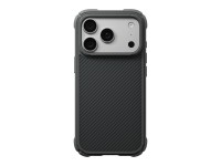 Funda PITAKA Cairn para iPhone 18 Pro / 17 Pro, color negro y gris.