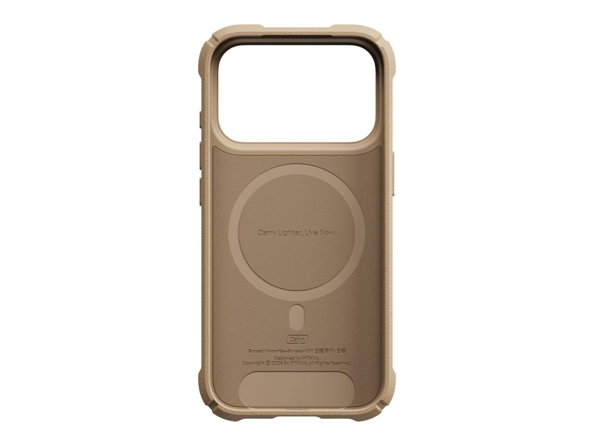 Capa PITAKA Cairn para iPhone 18 Pro / 17 Pro pôr do sol