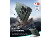 Funda ESR Cyber ??Tough con soporte MagSafe para iPhone 18 Pro Max / 17 Pro Max - Verde Funda ESR Cyber ??Tough con soporte MagSafe para iPhone 18 Pro Max / 17 Pro Max - Verde