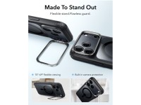 Funda ESR Classic Hybrid con soporte MagSafe para iPhone 18 Pro Max / 17 Pro Max - Negro transparent Funda ESR Classic Hybrid con soporte MagSafe para iPhone 18 Pro Max / 17 Pro Max - Negro transparent