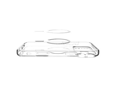 Spigen Ultra Hybrid MagSafe Case for iPhone 18 Pro / 17 Pro - Clear and White Spigen Ultra Hybrid MagSafe Case for iPhone 18 Pro / 17 Pro - Clear and White