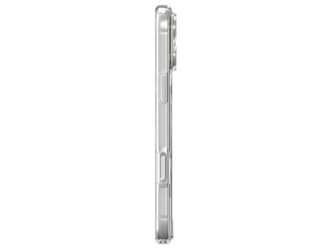 Spigen Ultra Hybrid MagSafe Case for iPhone 18 Pro / 17 Pro - Clear and White