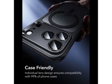 ESR Armorite Camera Protector Tempered Glass for iPhone 18 Pro / 18 Pro Max - Black ESR Armorite Camera Protector Tempered Glass for iPhone 18 Pro / 18 Pro Max - Black