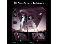 Protector de cámara de cristal templado ESR Armorite para iPhone 18 Pro / 18 Pro Max - Rojo cereza o Protector de cámara de cristal templado ESR Armorite para iPhone 18 Pro / 18 Pro Max - Rojo cereza o