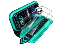 Kit com 2 películas de vidro temperado ESR UltraFit Armorite para iPhone 18 Pro / 17 Pro - Preto Kit com 2 películas de vidro temperado ESR UltraFit Armorite para iPhone 18 Pro / 17 Pro - Preto