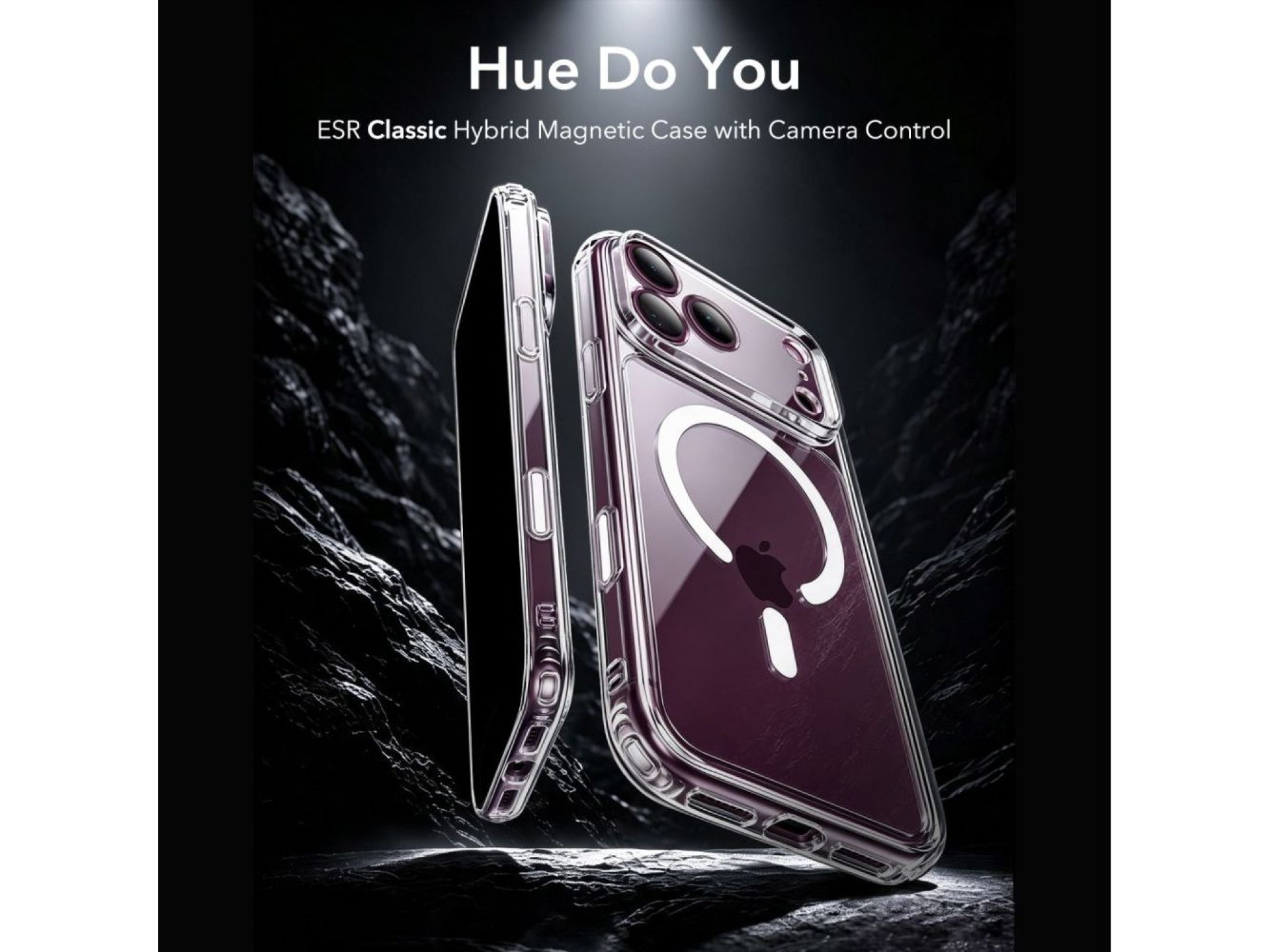 Capa ESR Classic Hybrid MagSafe para iPhone 18 Pro Max / 17 Pro Max - Transparente