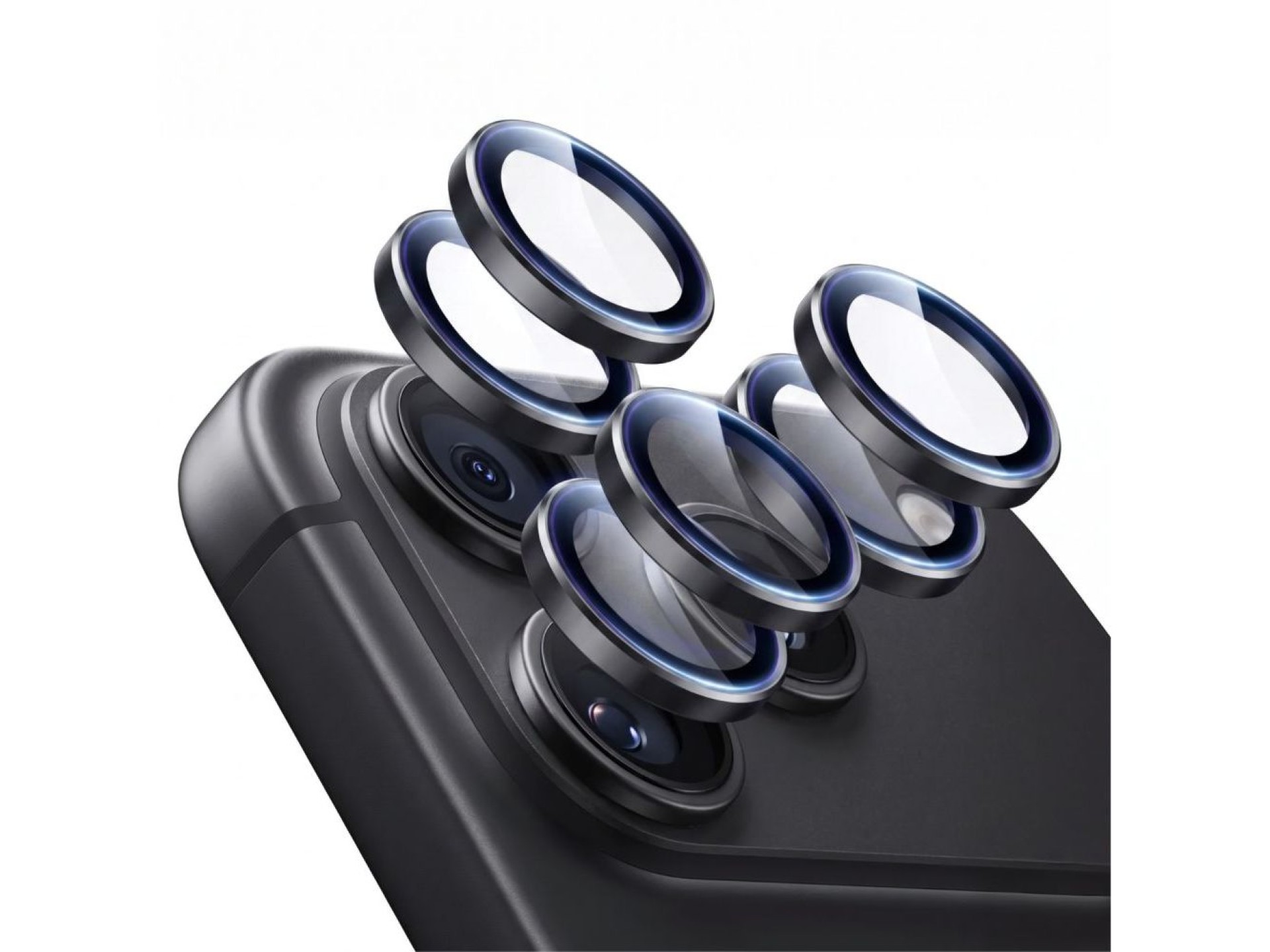 Protector de cámara ESR Armorite, paquete de 2 unidades, de vidrio templado para iPhone 18 Pro / 18