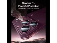 Protector de cámara de cristal templado ESR Armorite para iPhone 18 Pro / 18 Pro Max - Rojo cereza o Protector de cámara de cristal templado ESR Armorite para iPhone 18 Pro / 18 Pro Max - Rojo cereza o