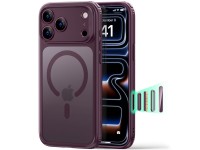 Funda ESR Classic Hybrid MagSafe para iPhone 18 Pro / 17 Pro - cereza oscura Funda ESR Classic Hybrid MagSafe para iPhone 18 Pro / 17 Pro - cereza oscura