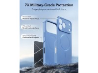 Capa ESR Cyber-Tough MagSafe para iPhone 18 Pro Max / 17 Pro Max - Azul Claro