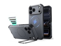 Funda ESR Cyber ??Tough con soporte y MagSafe para iPhone 18 Pro / 17 Pro - Gris Funda ESR Cyber ??Tough con soporte y MagSafe para iPhone 18 Pro / 17 Pro - Gris