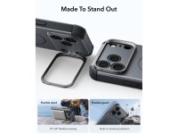 Funda ESR Cyber ??Tough con soporte y MagSafe para iPhone 18 Pro / 17 Pro - Gris Funda ESR Cyber ??Tough con soporte y MagSafe para iPhone 18 Pro / 17 Pro - Gris