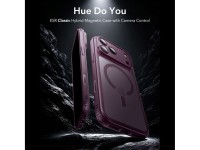 ESR Classic Hybrid MagSafe case for iPhone 18 Pro Max / 17 Pro Max - dark cherry ESR Classic Hybrid MagSafe case for iPhone 18 Pro Max / 17 Pro Max - dark cherry