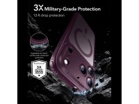 ESR Classic Hybrid MagSafe case for iPhone 18 Pro Max / 17 Pro Max - dark cherry ESR Classic Hybrid MagSafe case for iPhone 18 Pro Max / 17 Pro Max - dark cherry