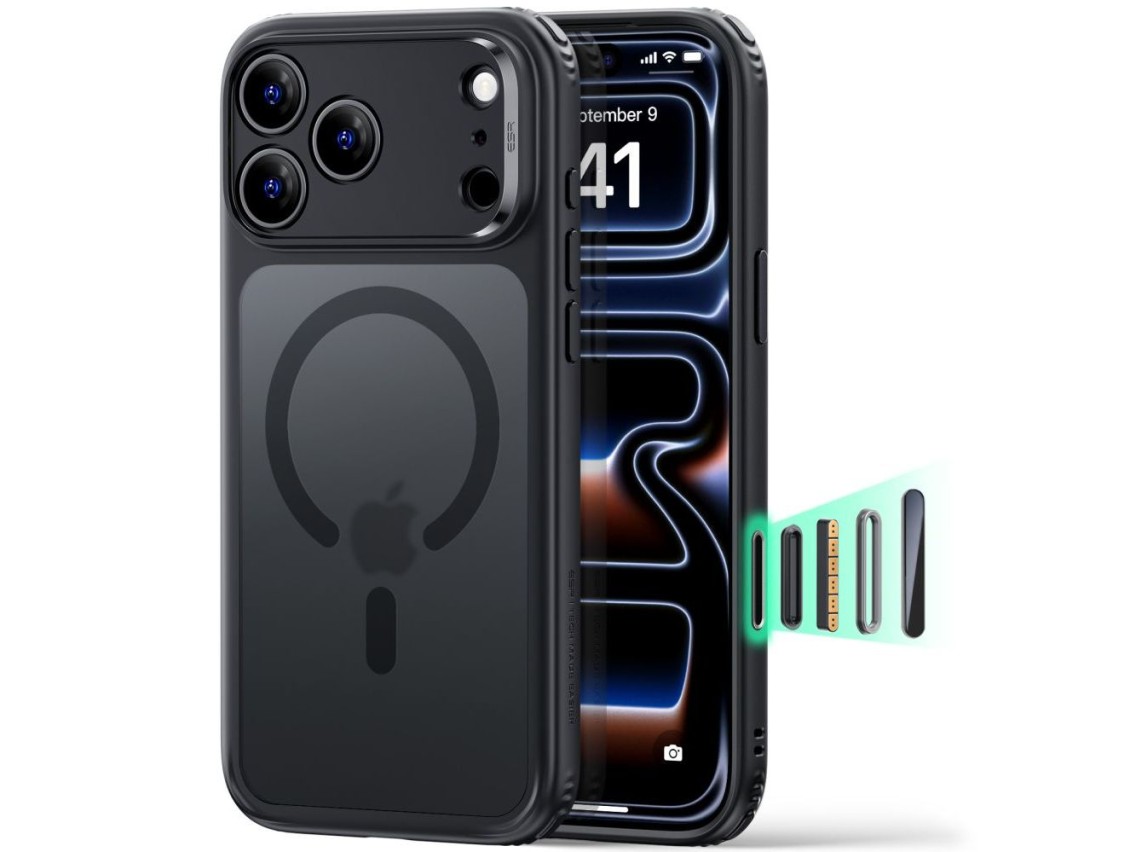 Capa ESR Classic Hybrid MagSafe para iPhone 18 Pro Max / 17 Pro Max - Preta