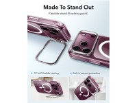ESR Classic Hybrid Kickstand MagSafe Case for iPhone 18 Pro Max / 17 Pro Max - Clear ESR Classic Hybrid Kickstand MagSafe Case for iPhone 18 Pro Max / 17 Pro Max - Clear