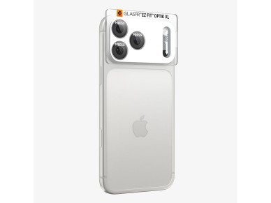 Spigen Optik Pro XL GLAS.TR EZ FIT Tempered Glass for iPhone 18 Pro Max - Silver Spigen Optik Pro XL GLAS.TR EZ FIT Tempered Glass for iPhone 18 Pro Max - Silver