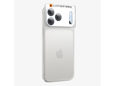 Spigen Optik Pro XL GLAS.TR EZ FIT Tempered Glass Camera Screen Protector for iPhone 18 Pro Max - Li Spigen Optik Pro XL GLAS.TR EZ FIT Tempered Glass Camera Screen Protector for iPhone 18 Pro Max - Li