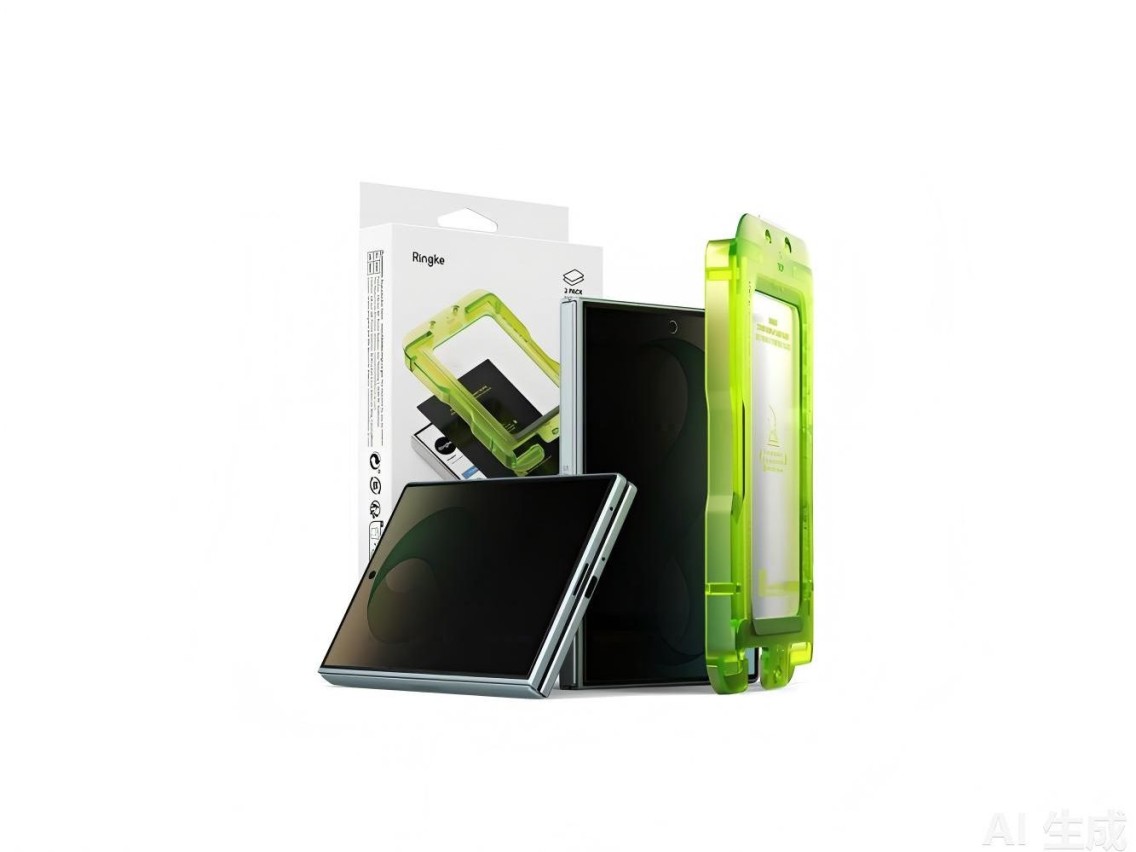 Ringke Easy Slide Privacy 360 - Pacote com 2 unidades de película de vidro temperado para Samsung Ga