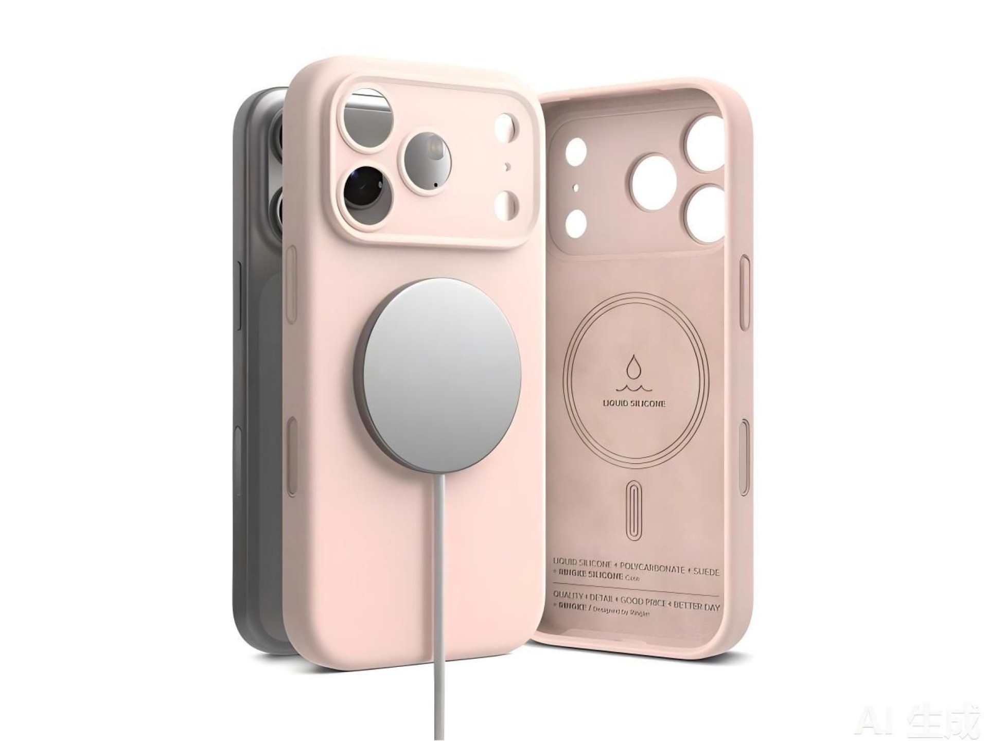 Ringke Silicone MagSafe Case for iPhone 18 Pro Max - Pink